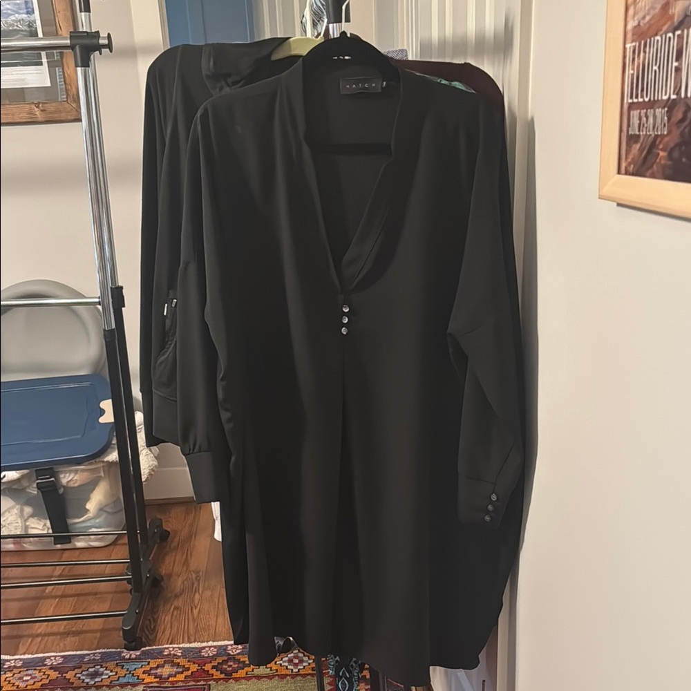 Hatch Long Sleeve Dress O/S